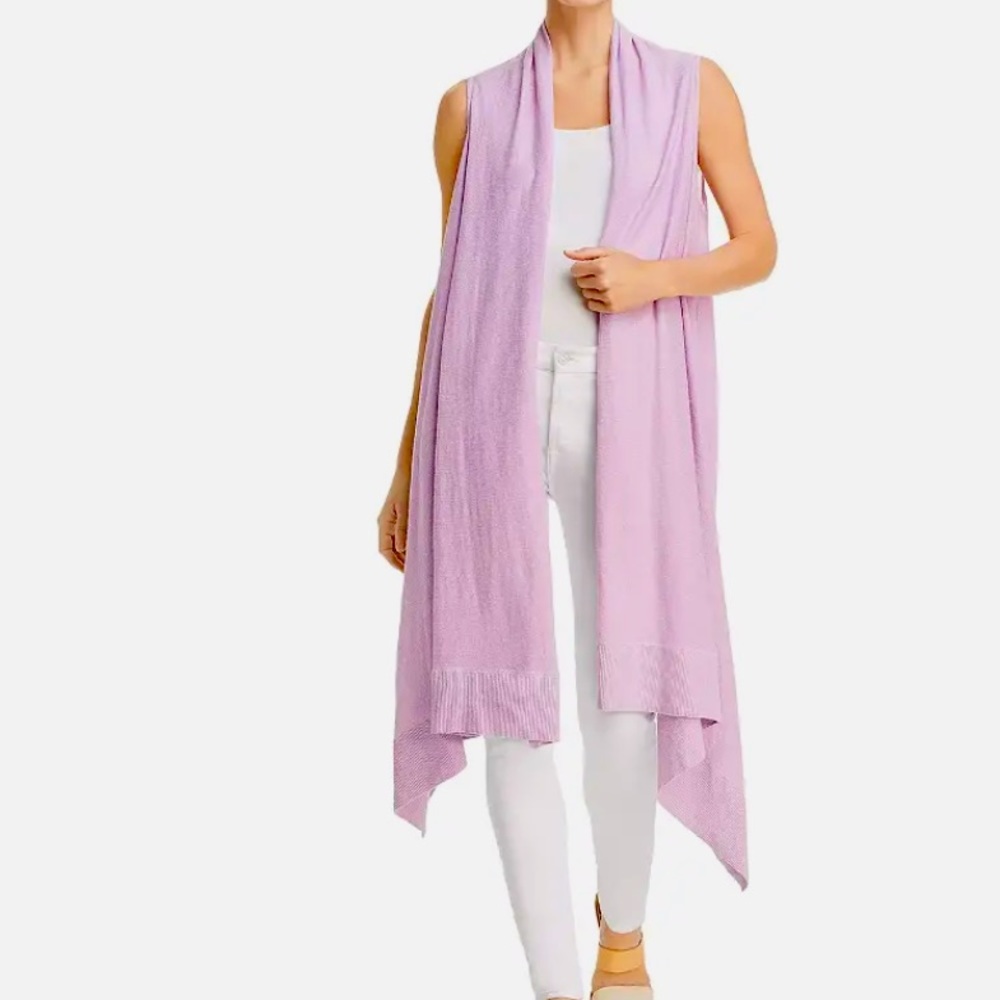 Donna Karen  100% linen vest